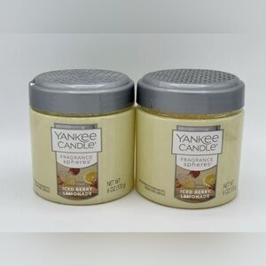 Yankee Candle Fragrance Spheres Iced Berry Lemonade Set of 2